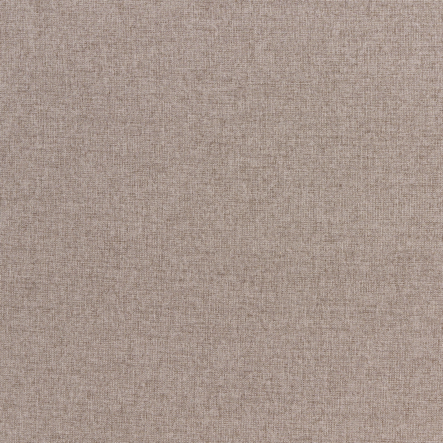 Element Ottoman Footstool Brown Polyester Upholstered Square Minimalist Modern Modular Sofa Accessory