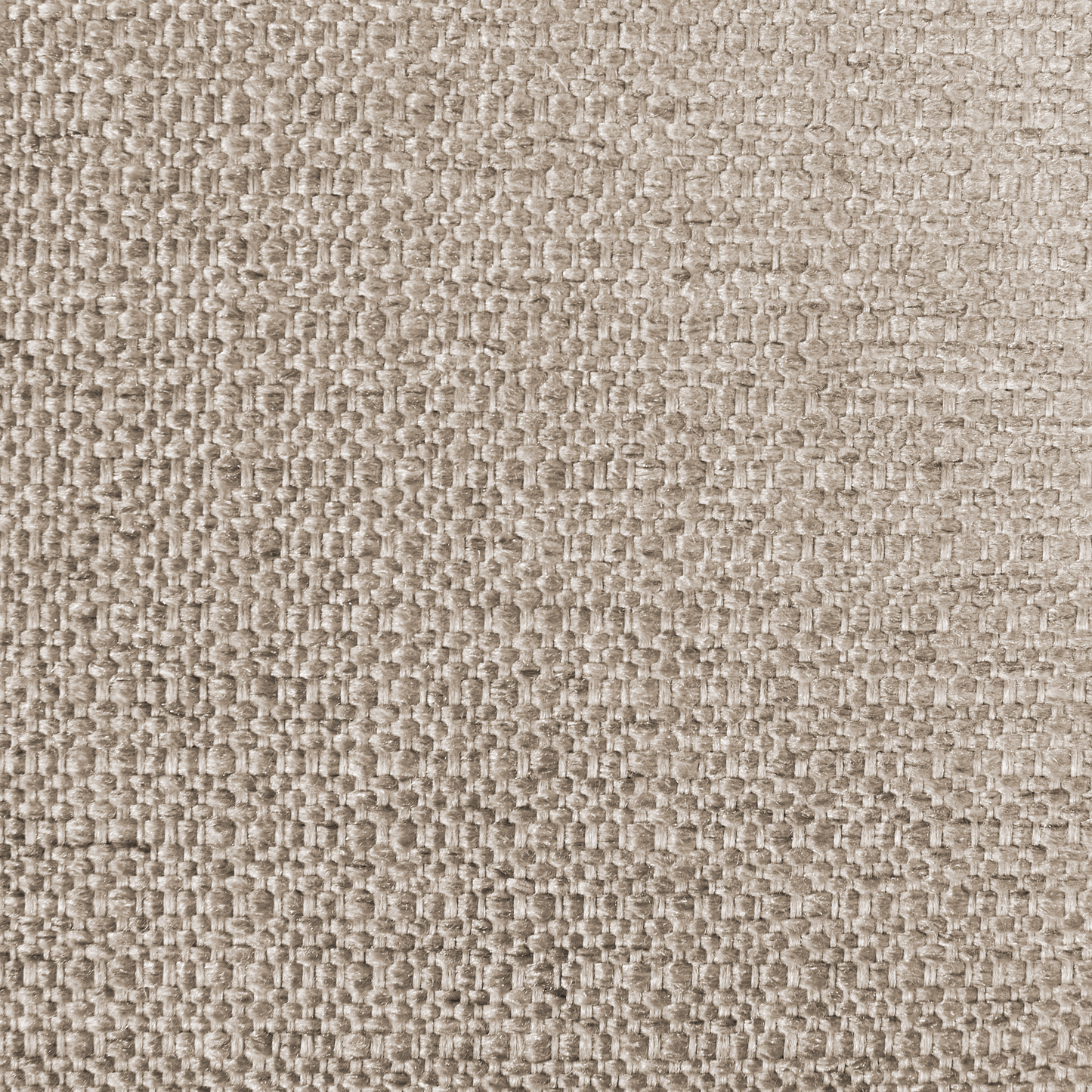 Beige Ottoman Footstool Polyester Upholstered Minimalist