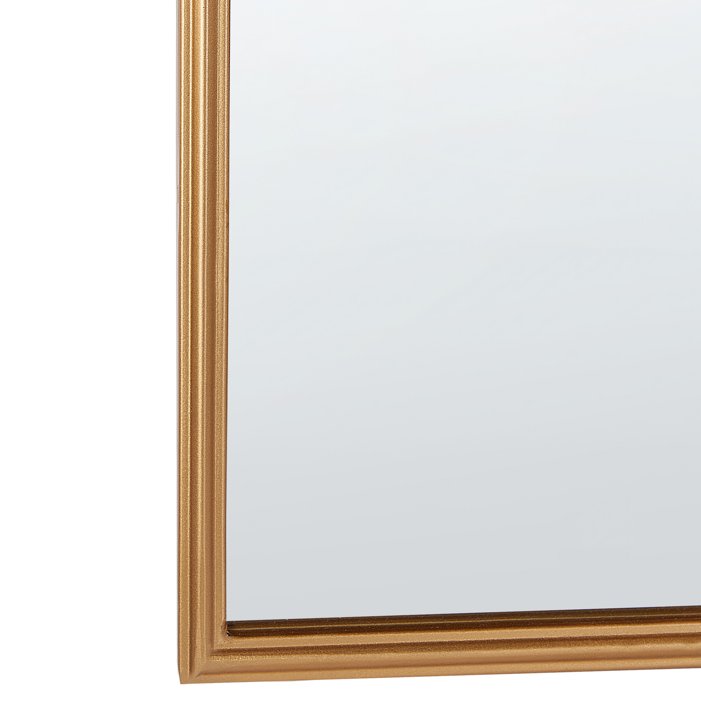 Luminique Table Trifold Makeup Mirror Gold Folding Wings 87 x 77cm