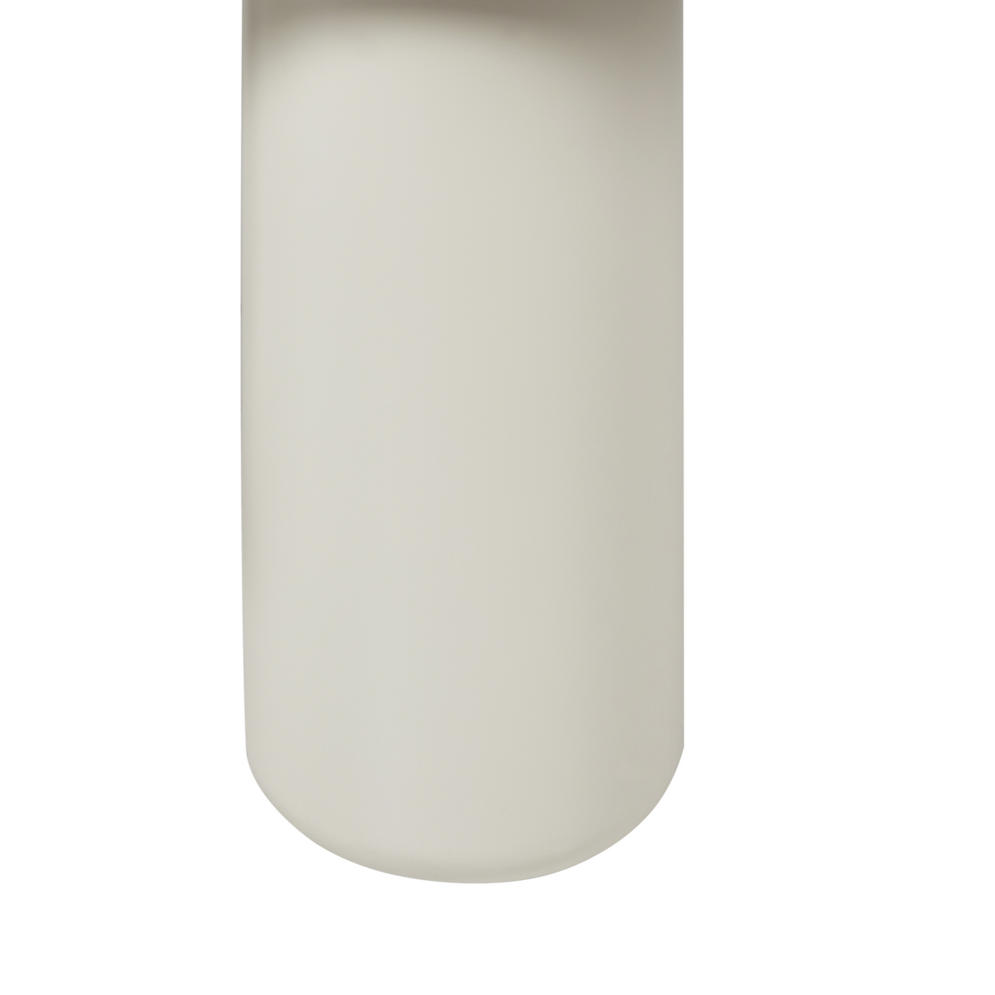 LuxeLiving White Oval Coffee Table 100x70x40cm MDF Top PVC Legs