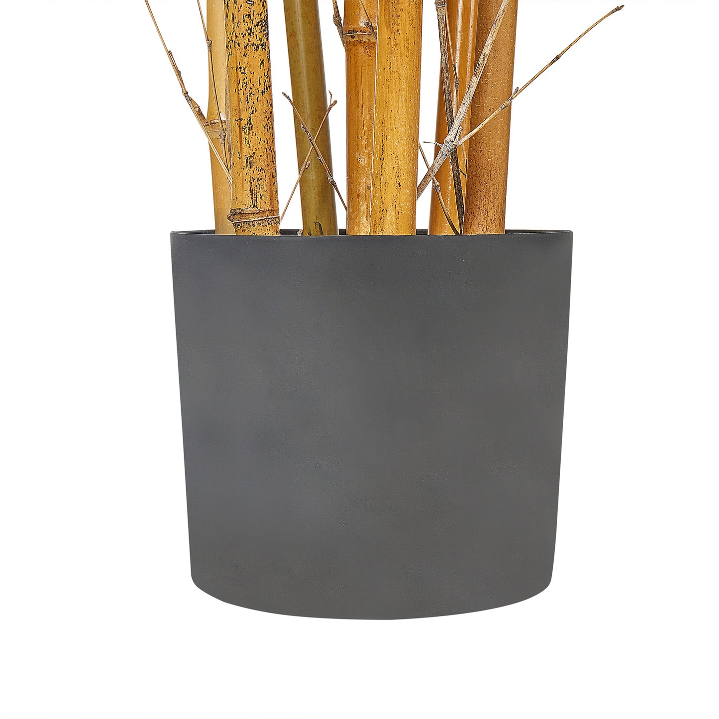 Lifelike Bamboo Tree 220cm Green And Black