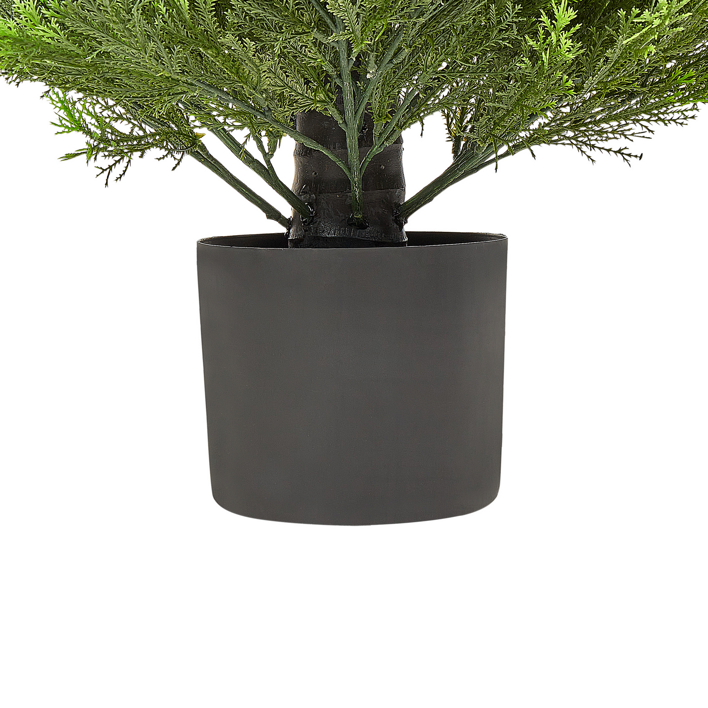 Cedar Tree 120cm Indoor Outdoor Green Real Wood Trunk