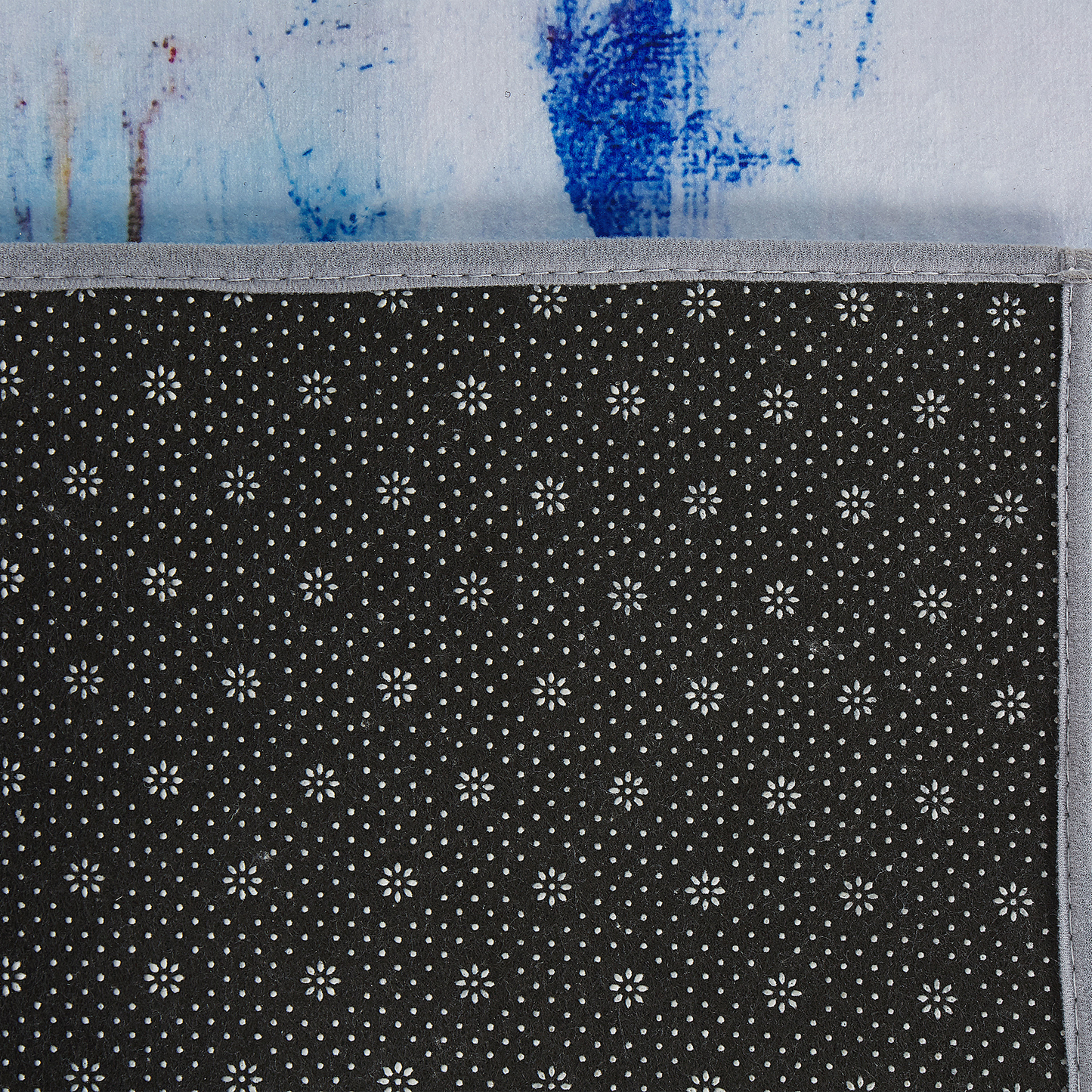 Multicolour PaintEffect Abstract Rug 140 x 200cm LowPile