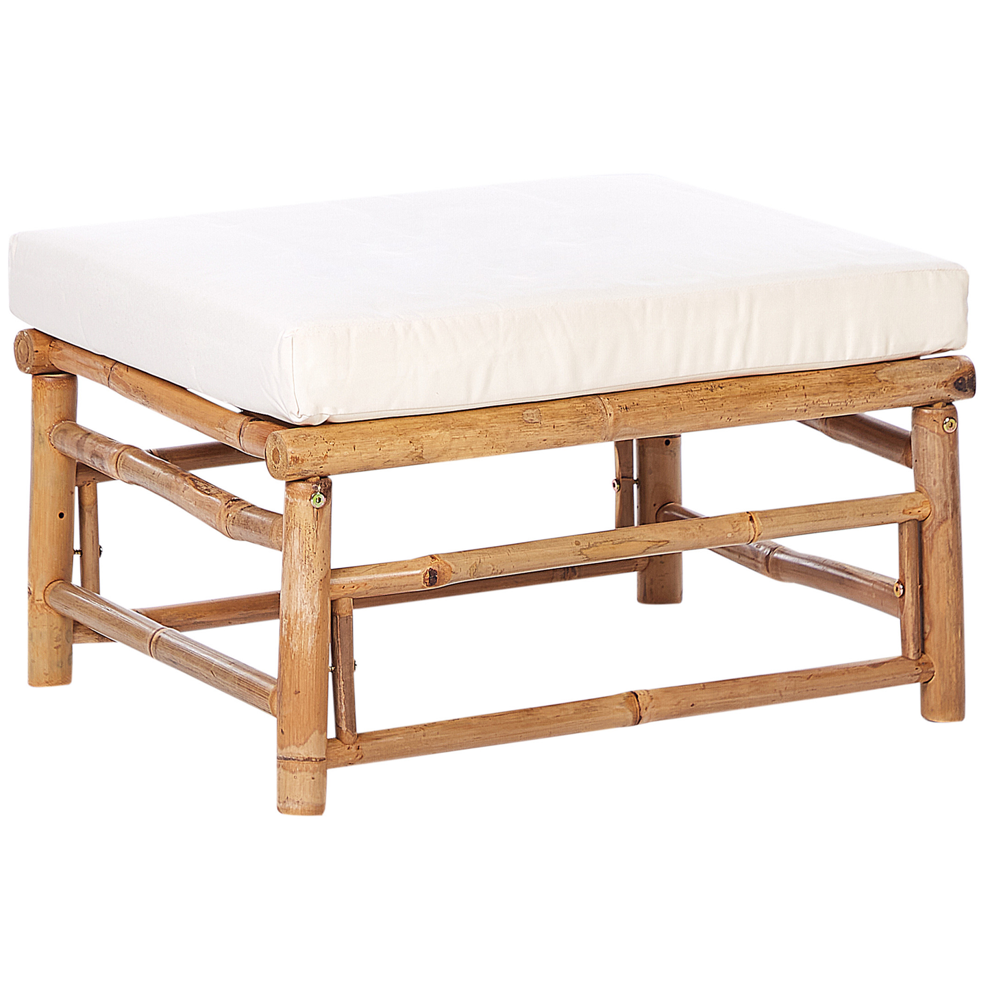 Modular Sofa Set Off White Cushions 5 Seater Coffee Table