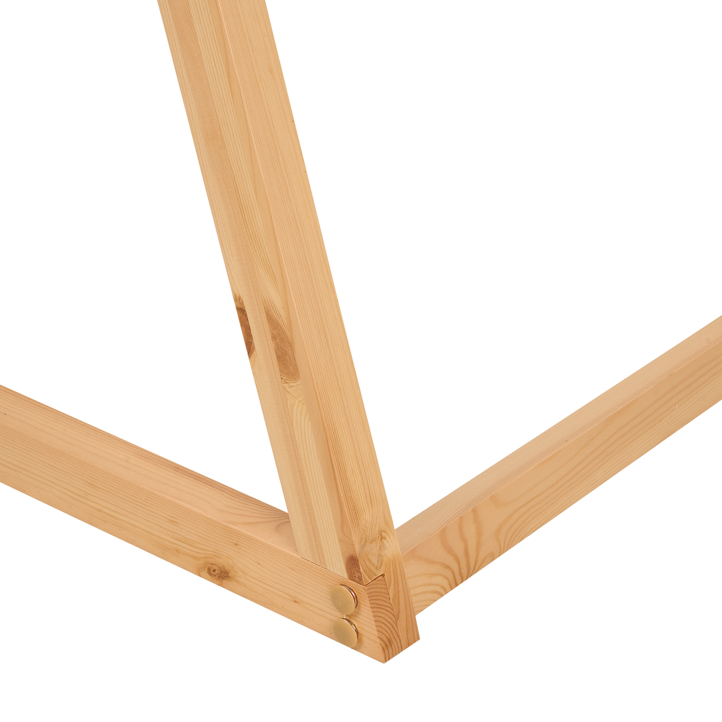Kids House Bed Light Pine Wood 3ft Single