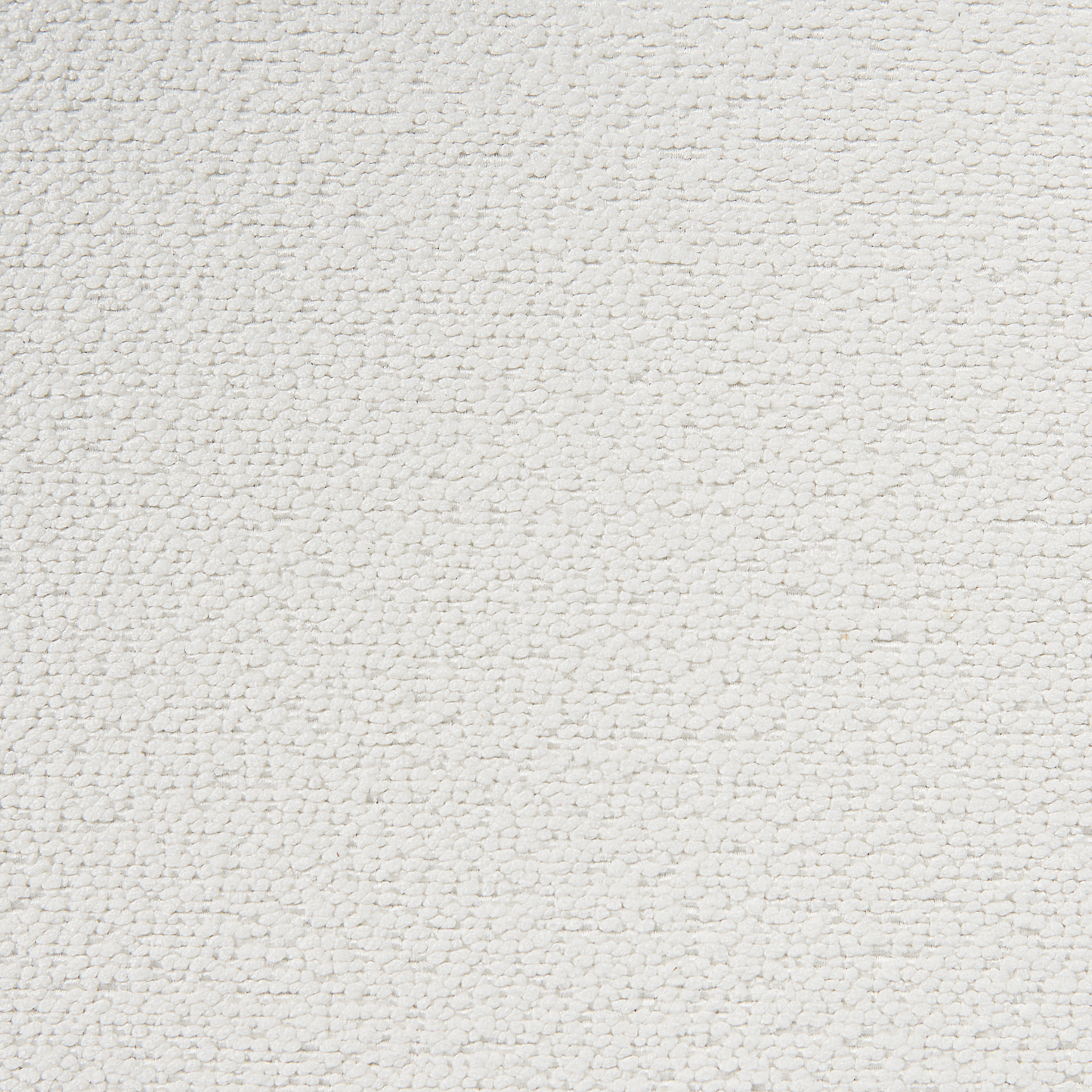 Ottoman White Boucle Footstool Minimalist
