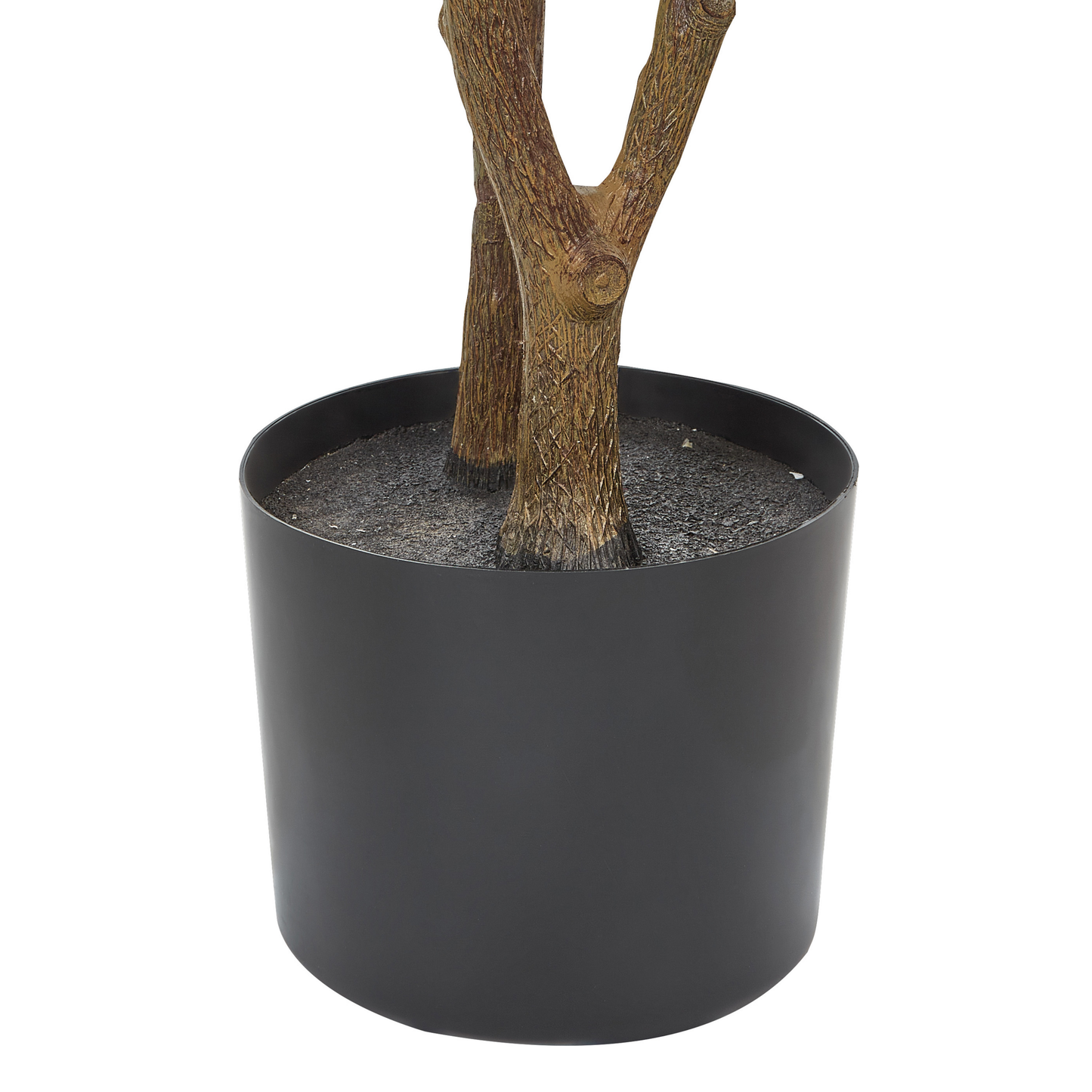 Croton Faux Plant 140cm Potted Indoor Decor With Lifelike Green And Black Leaves