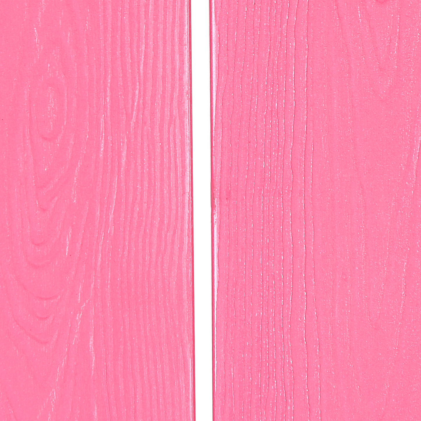 Garden Chair Pink Faux Wood Weather Resistant Modern