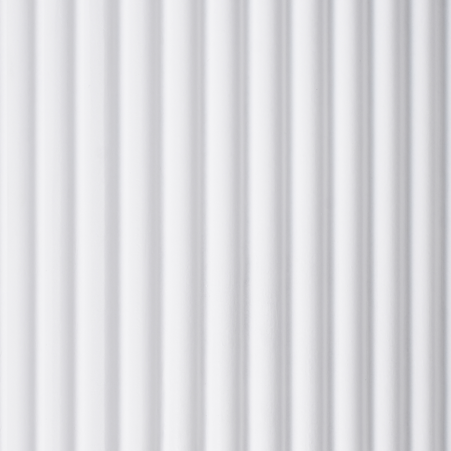 Accent Side Table White Round Top Ribbed Outdoor