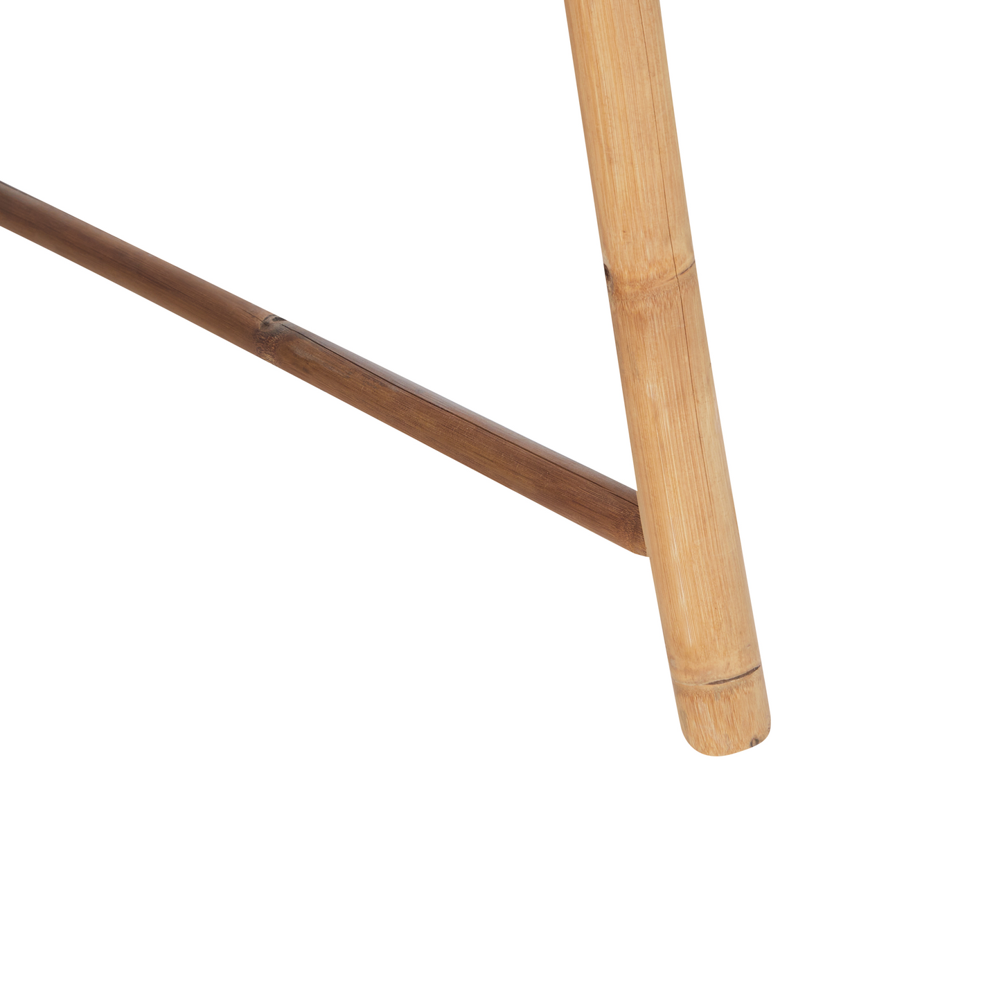 Bamboo Garden Table 180cm Light Brown Boho Style