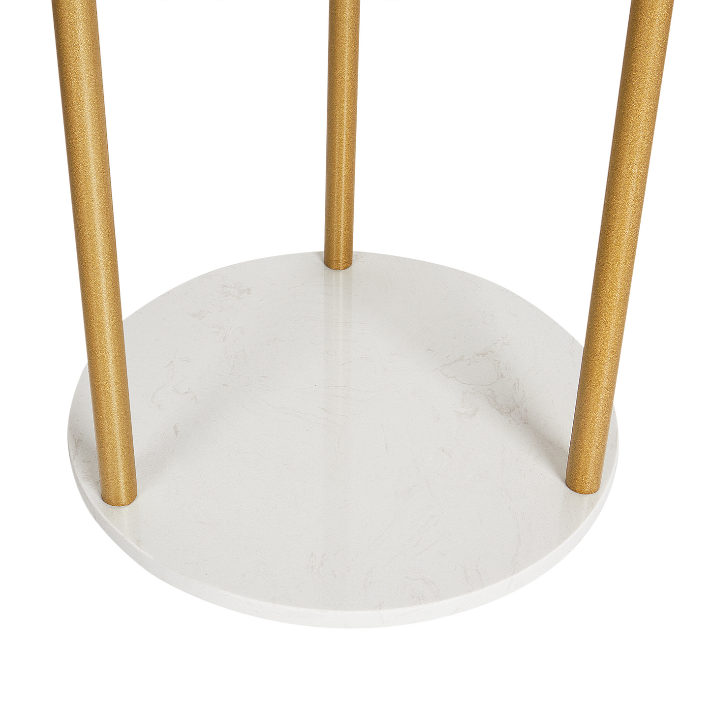 Gold Coat Stand Marble Base With Shelves Freestanding Industrial Hallway Rack