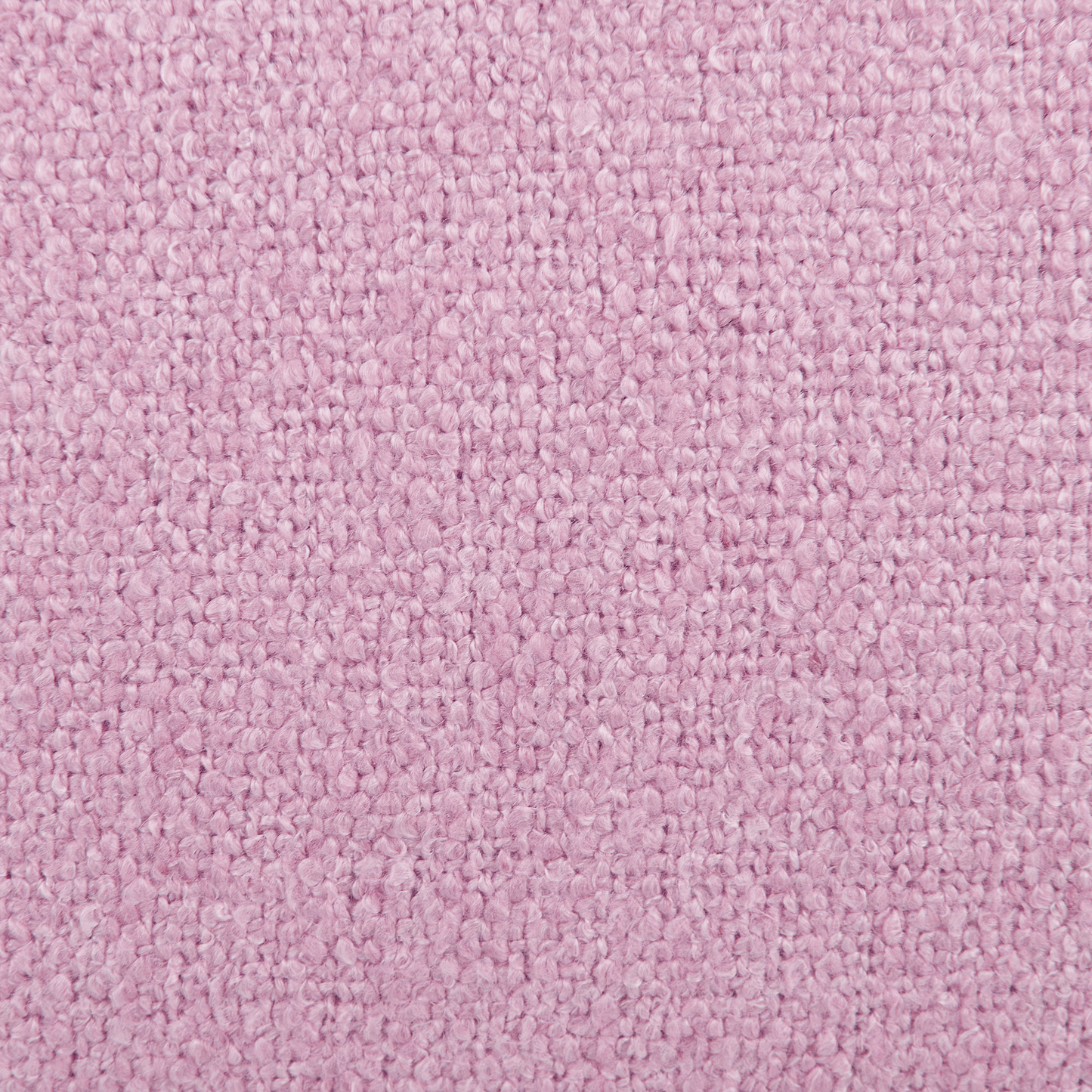 Pouffe Pink Cotton EPS Balls Square Footstool