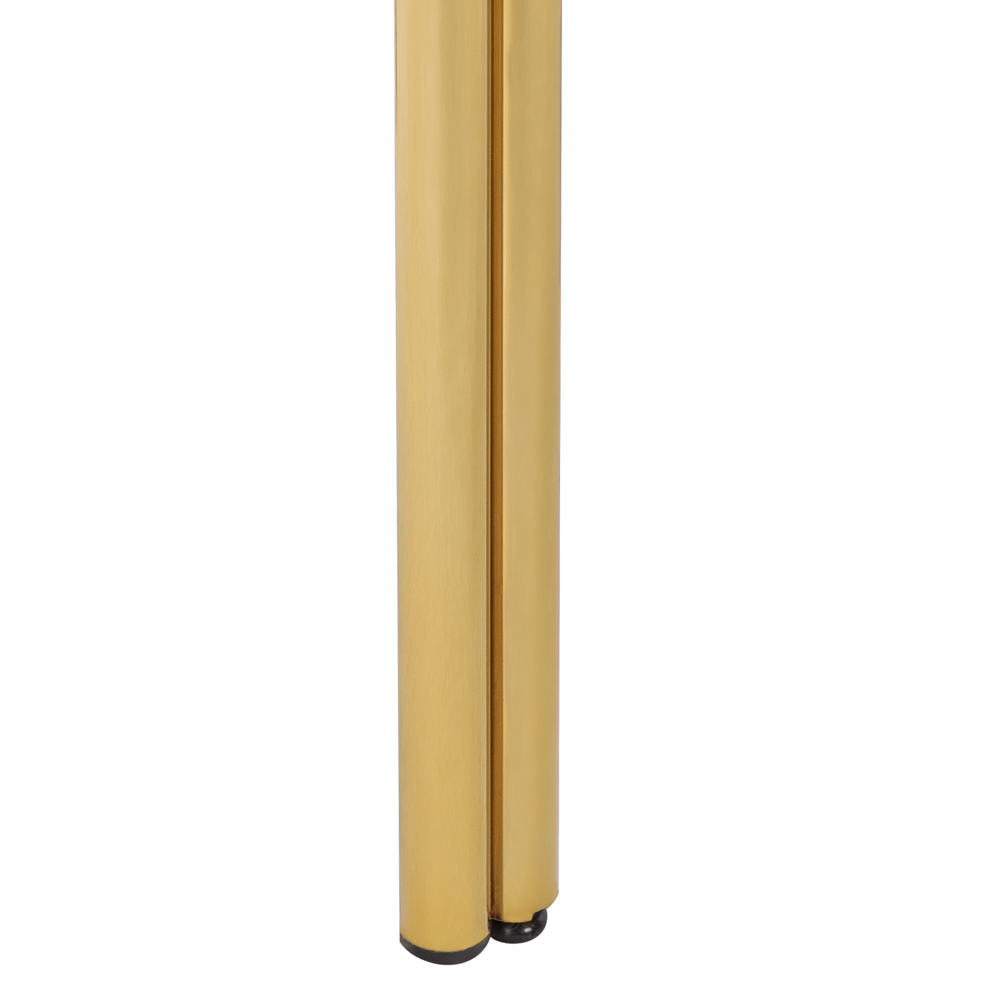 Console Table Gold Glass Top Metal Frame 120 x 41cm