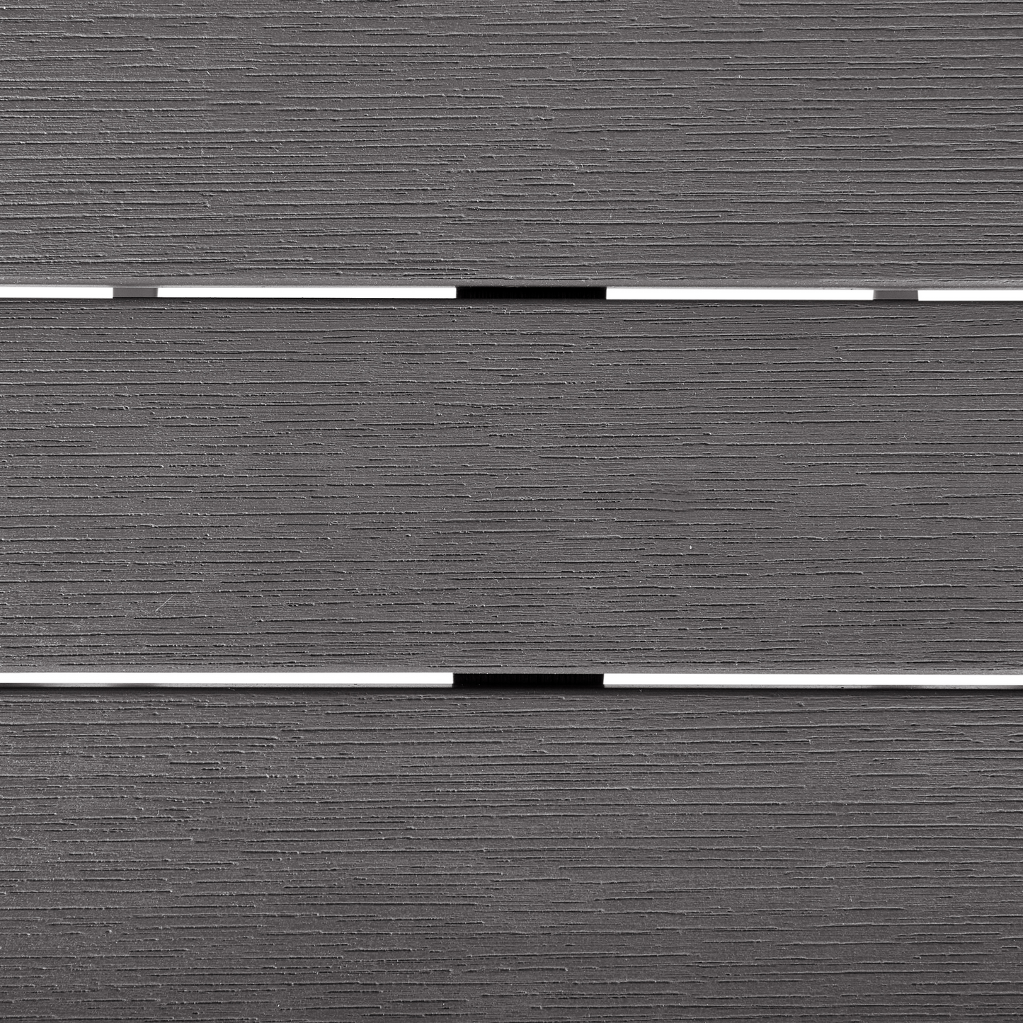 Garden Bar Table Dark Grey 59 x 59cm All Weather Synthetic