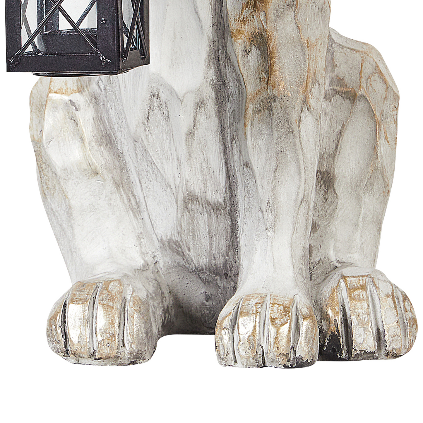 White Easter Bunny Figurine 37cm Indoor Outdoor Decor