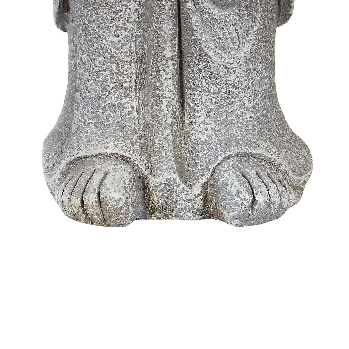 Buddha Figurine Grey 70cm Indoor Outdoor Accent