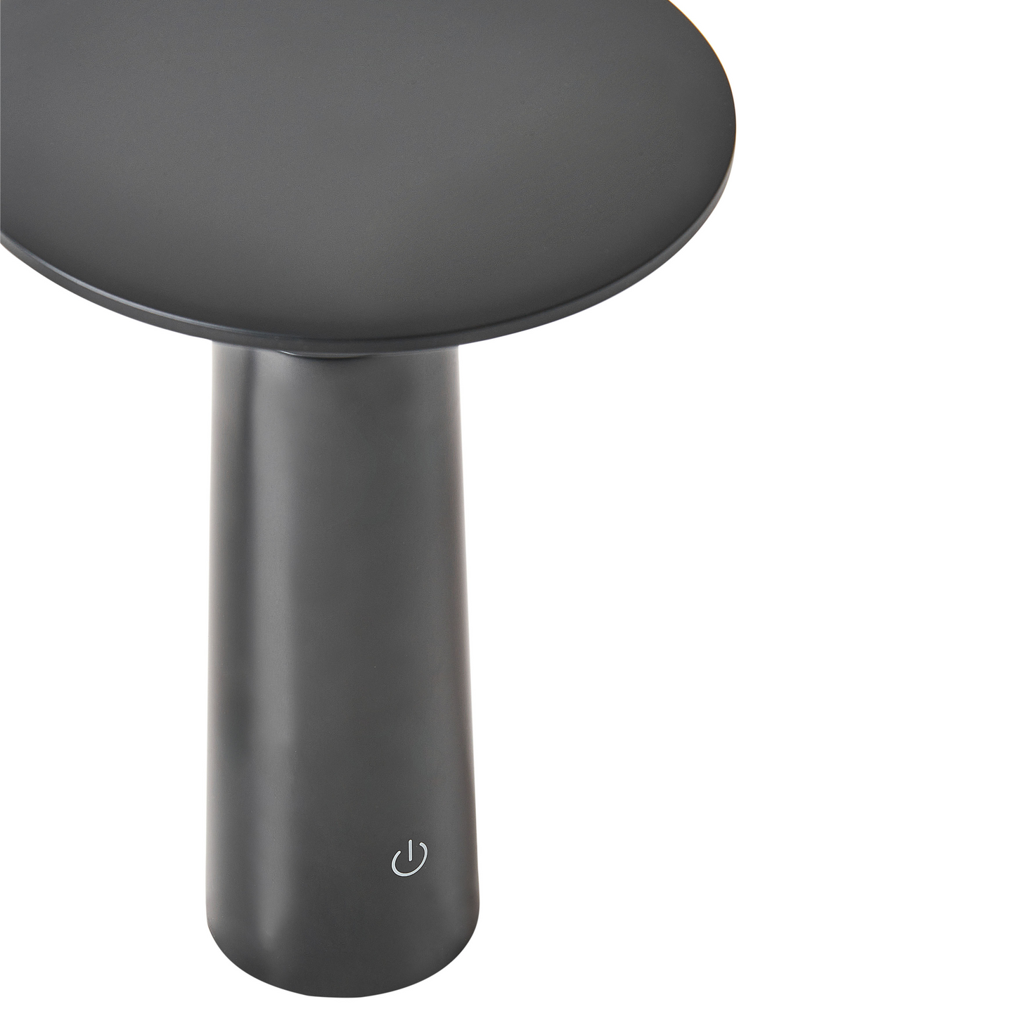 Table Lamp Black Iron Indoor Outdoor Wireless Touch Dimmer Minimalist Home Lighting