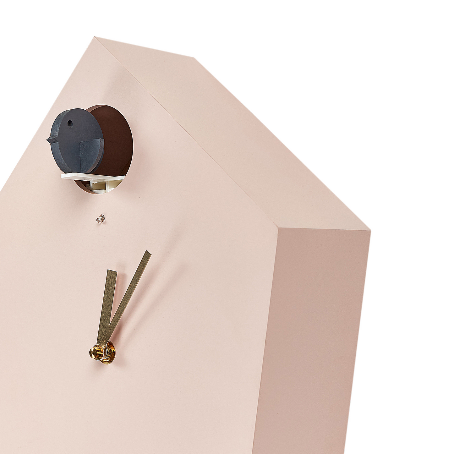 Brand X Pink Wall Cuckoo Clock 24x63 Cm Modern House Design Pendulum For Kids Living Room Decor