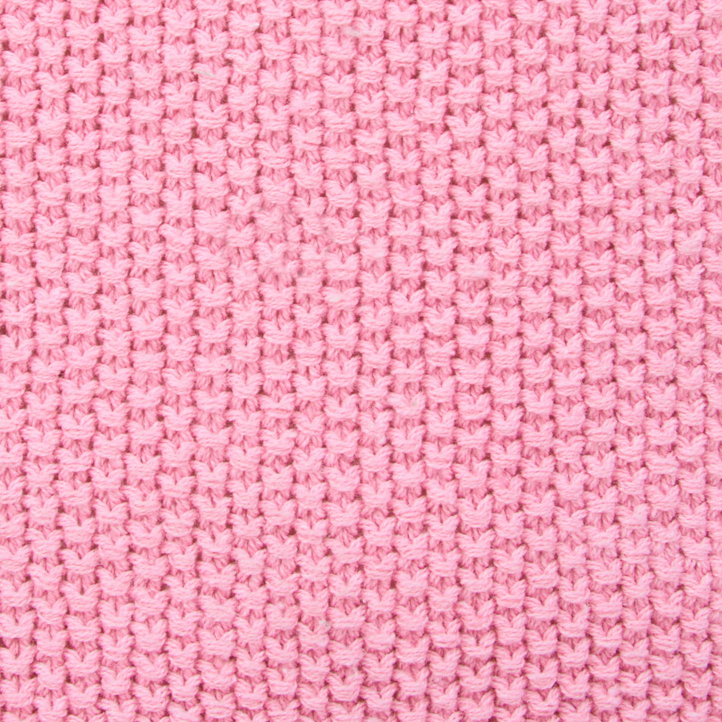 Unicorn Knitted Storage Basket Pink Cotton Toy Hamper