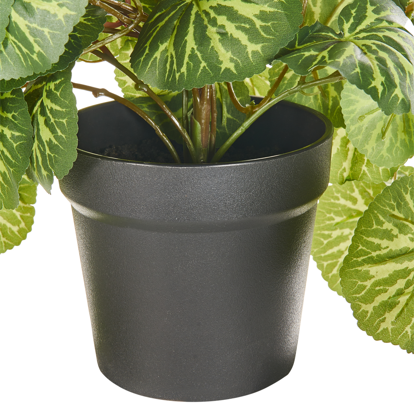 Charmi 37cm Green Black Artificial Hanging Plant Faux Decor