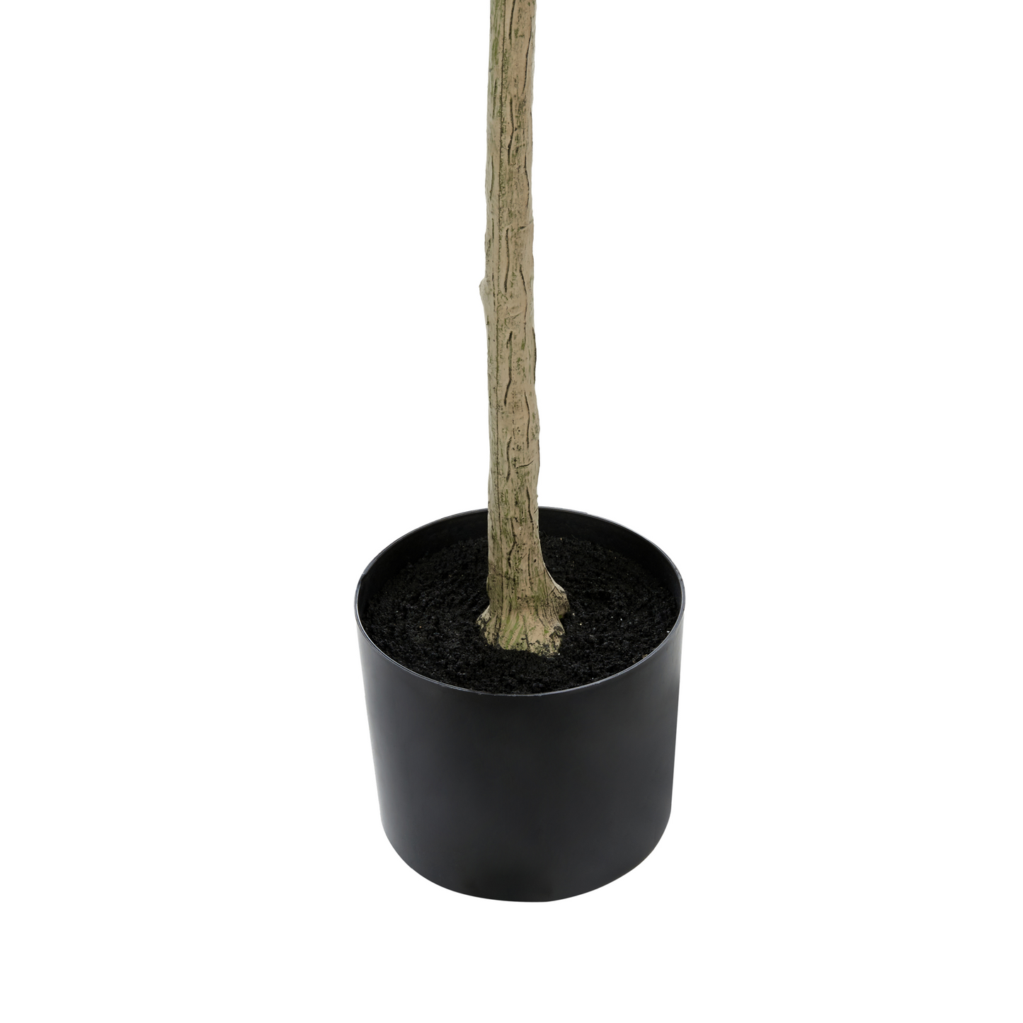 Artificial Potted Olive Tree Plant 178cm Green And Black Plastic Decorative Indoor Accessory