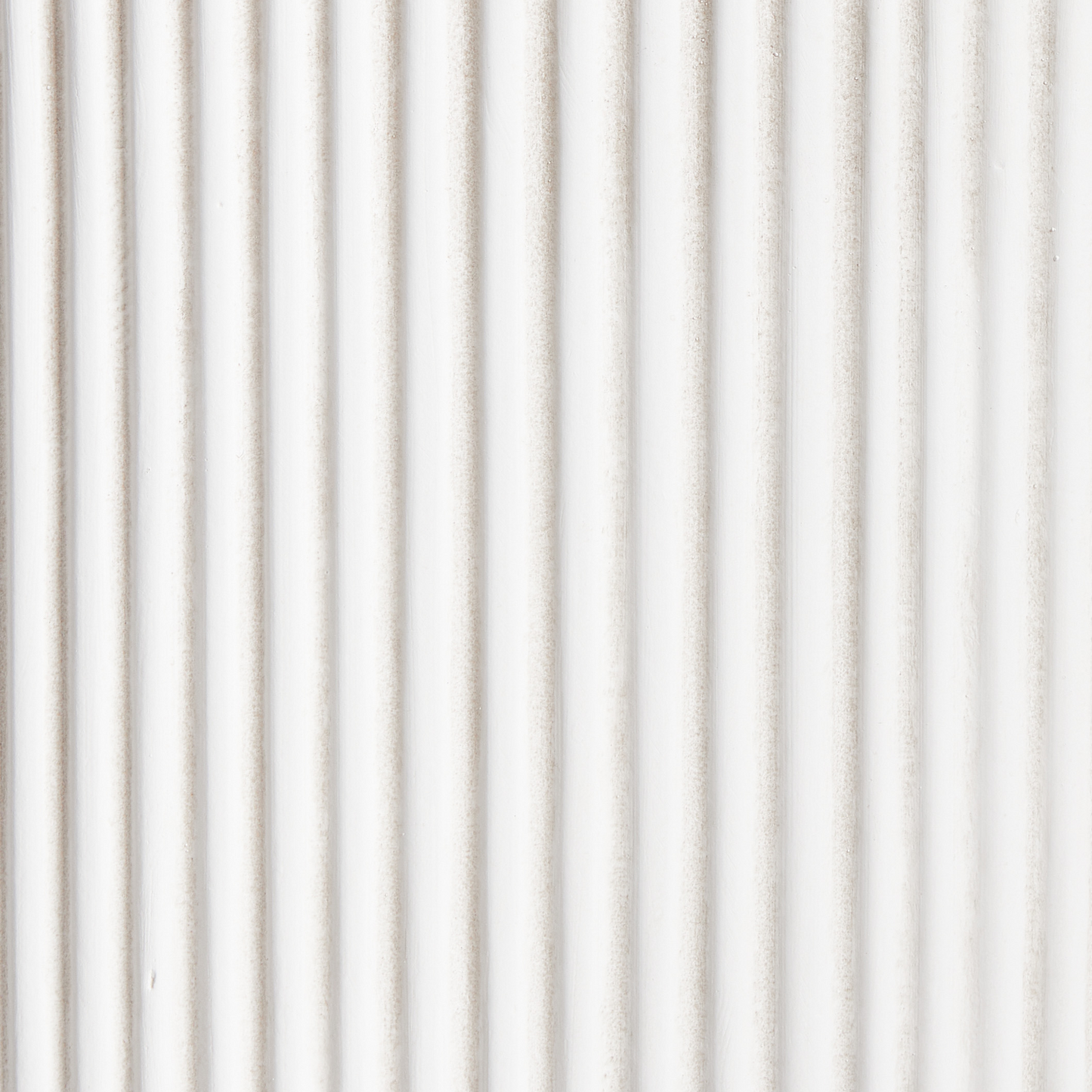 Elevated Plant Pot Beige 35 x 35 x 57cm Round Tall Planter Pinstriped Indoor Outdoor Weather Resistant