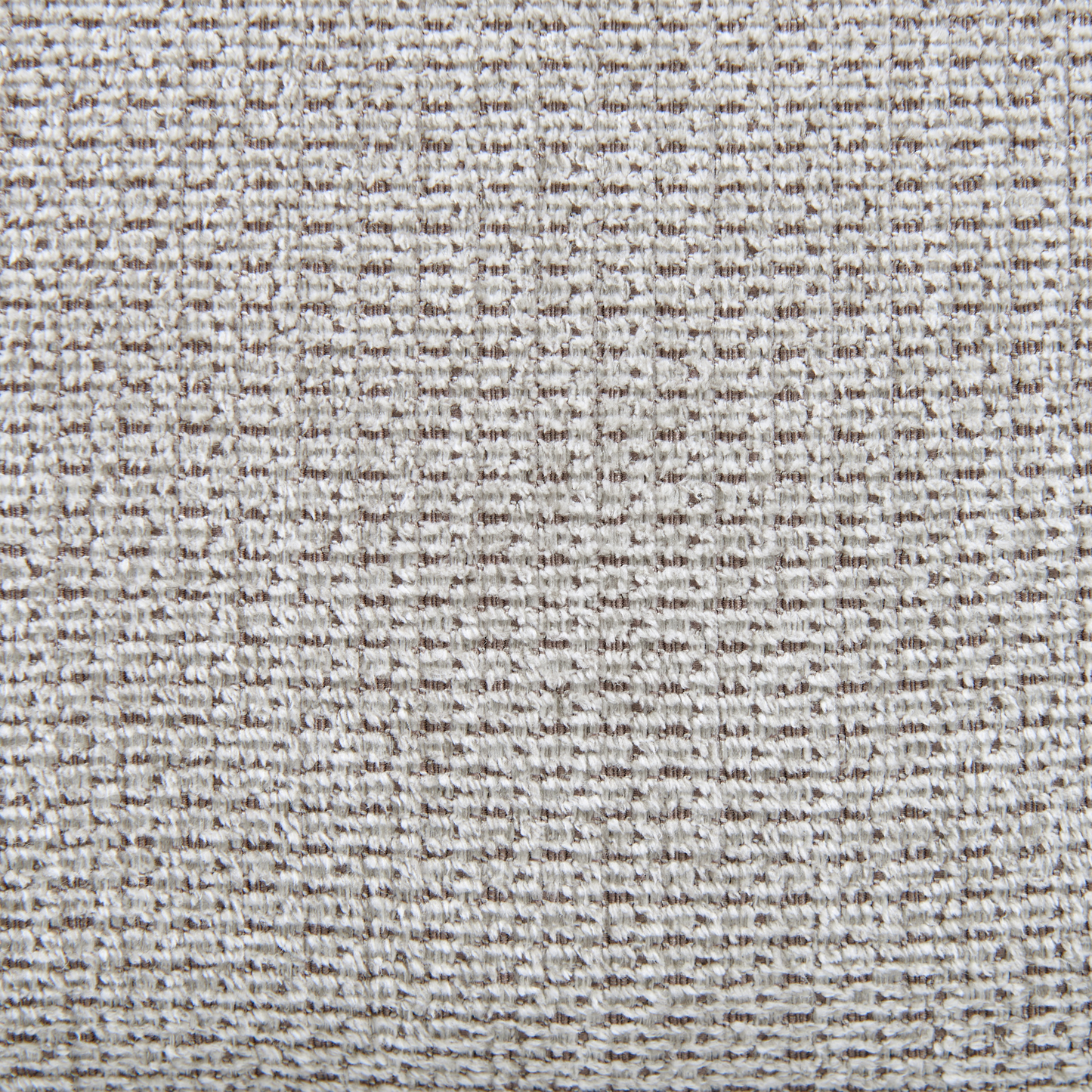 Fabric Light Grey Water Repellent Ottoman Footstool Rectangular on Wooden Legs for Living Room