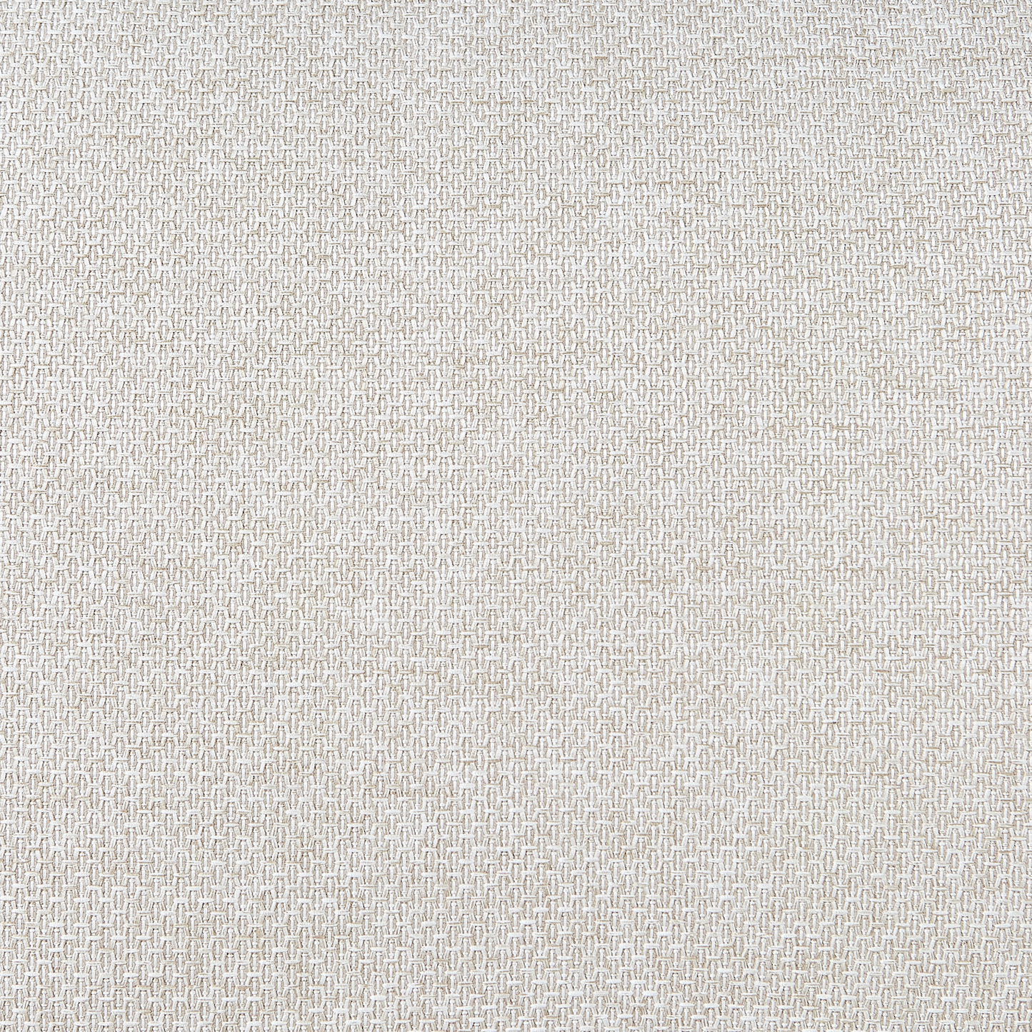 Element Ottoman Light Beige Polyester Upholstered Black Legs Modern