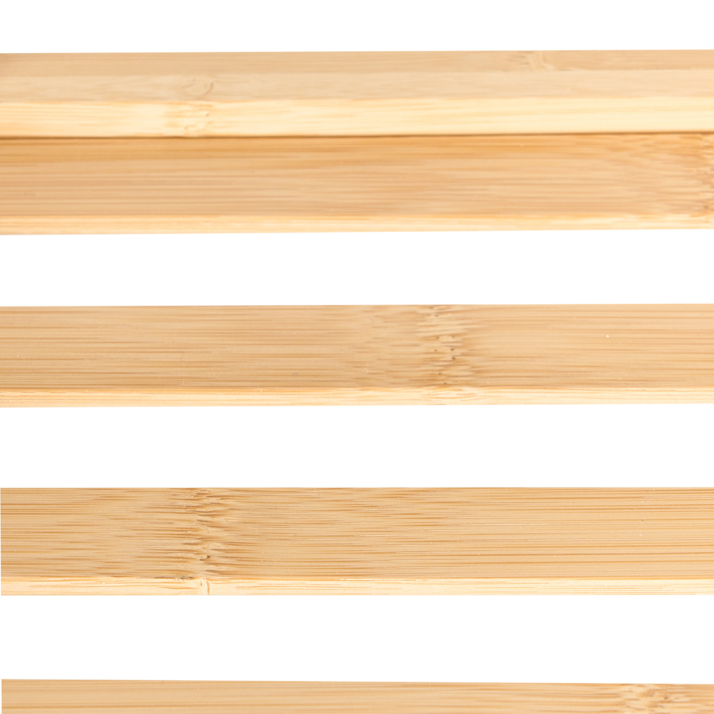 Bamboo Bliss Bathroom Trolley Light Brown Bamboo Wood 3 Tier