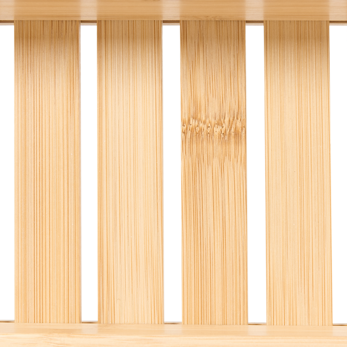 Bamboo Bathtub Tray Light Brown Finish