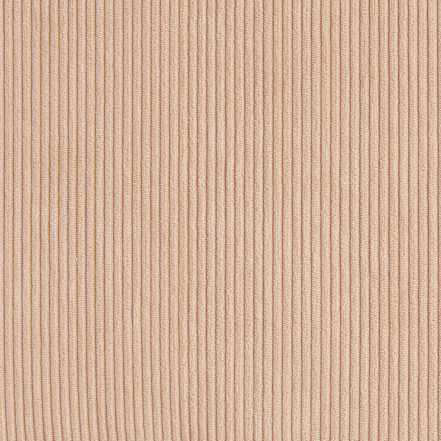 Pouffe Beige Corduroy Jumbo Upholstered Bed Bench Stool Accent Furniture For Living Room