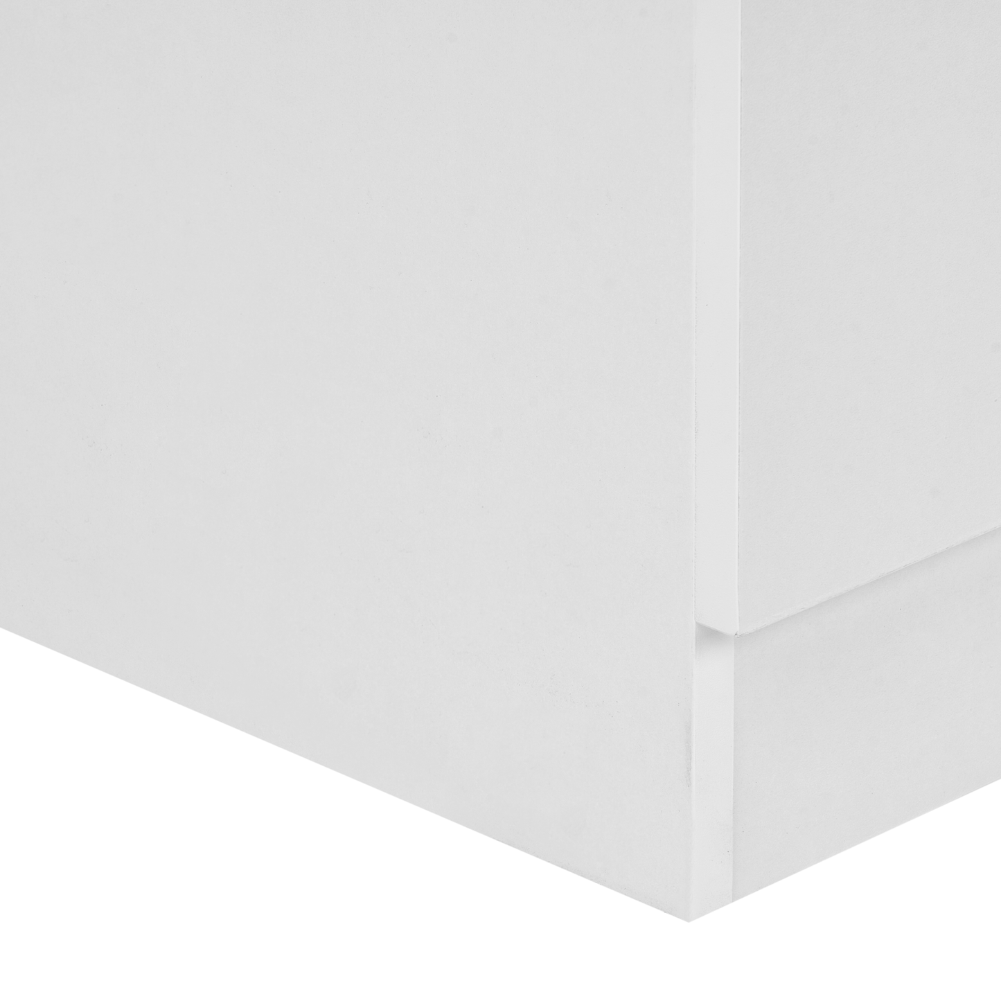 Nordic White 4 Drawer Chest 100 x 80cm Scandinavian Design