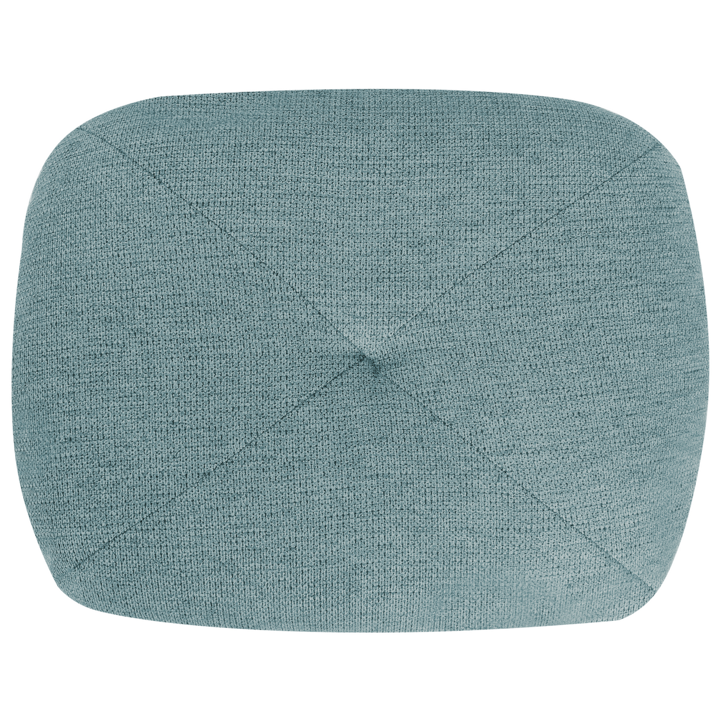 Sofa Pouffe Bed Mint Green Fabric Fold Out Single Sleeper