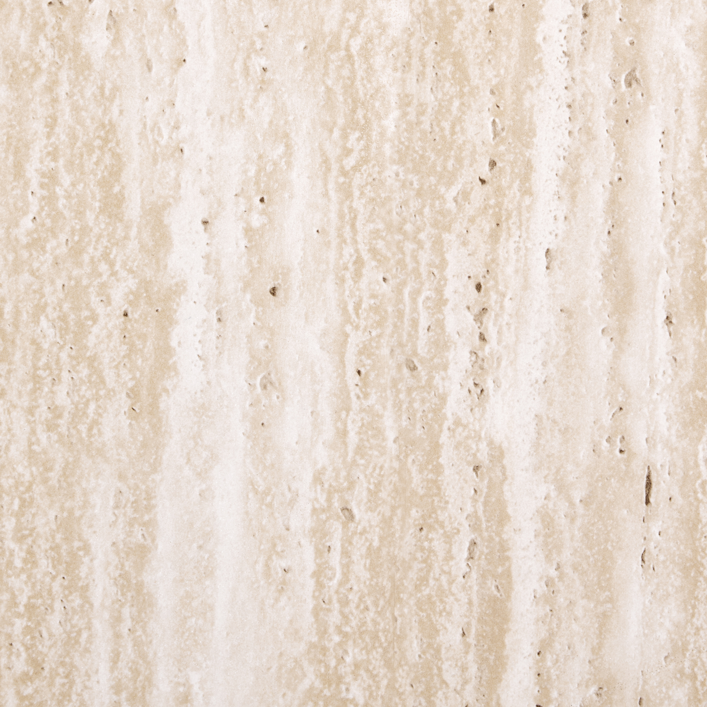 NovaLiving Side Table 50x50cm Beige Travertine Style Stone Veneer