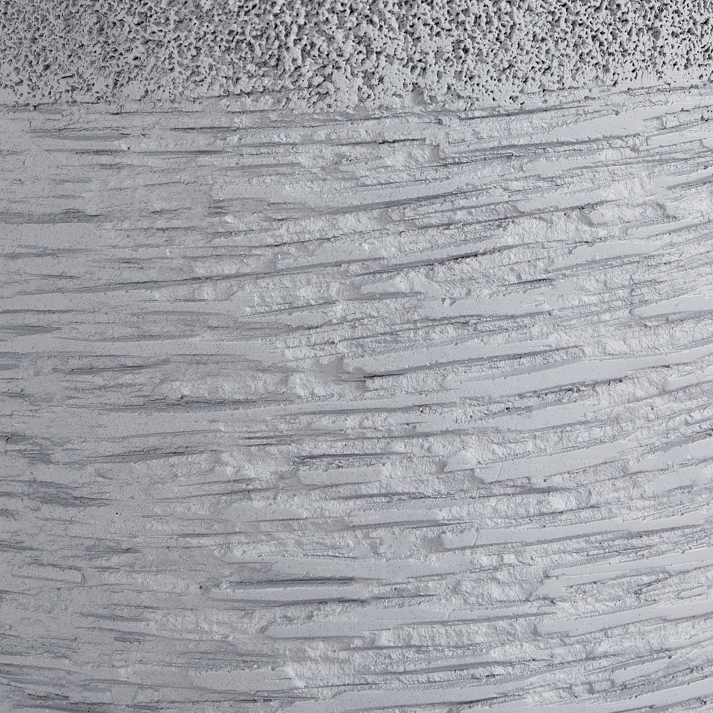 Verdant Plant Pot Grey Fibre Clay Round 26 x 26 x 25cm Weather Resistant
