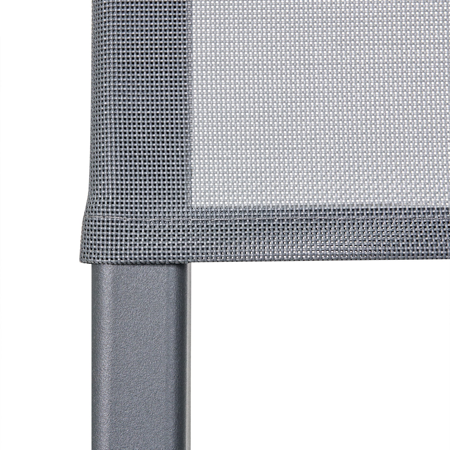 Dining Chairs Set Of 4 Dark Grey Plastic Garden Indoor Outdoor Stacking Armless Minimalist