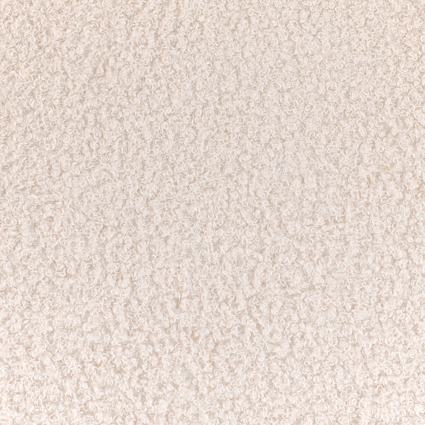 Kids Armchair Boucle Light Beige With Wooden Legs
