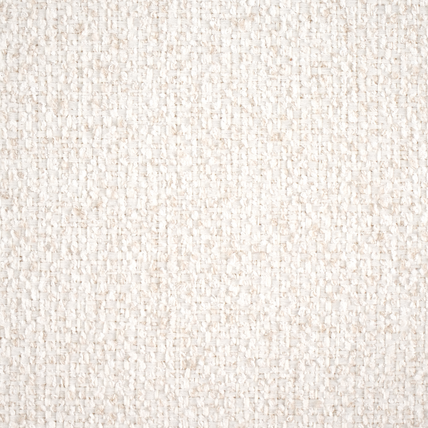 Pouffe Light Beige Fabric Upholstered Bed Bench Stool