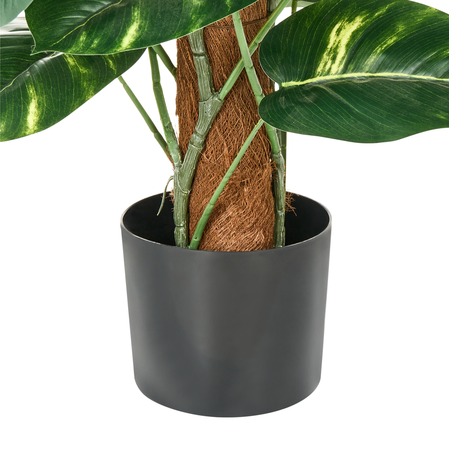 Dieffenbachia 152cm Artificial Potted Plant Green and Black