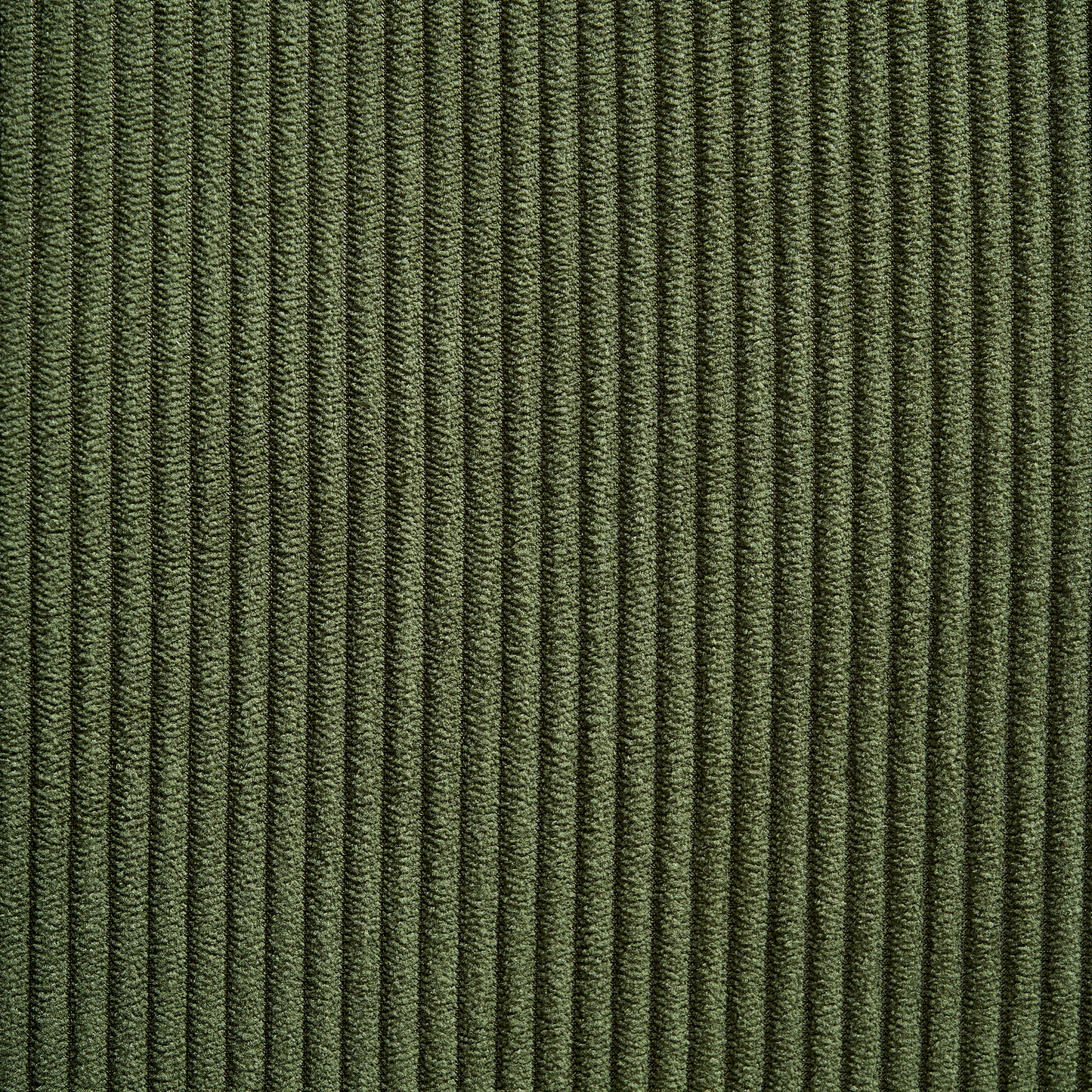Set Of 2 Green Corduroy Fabric Dining Chairs Armless Modern Design Ergonomic