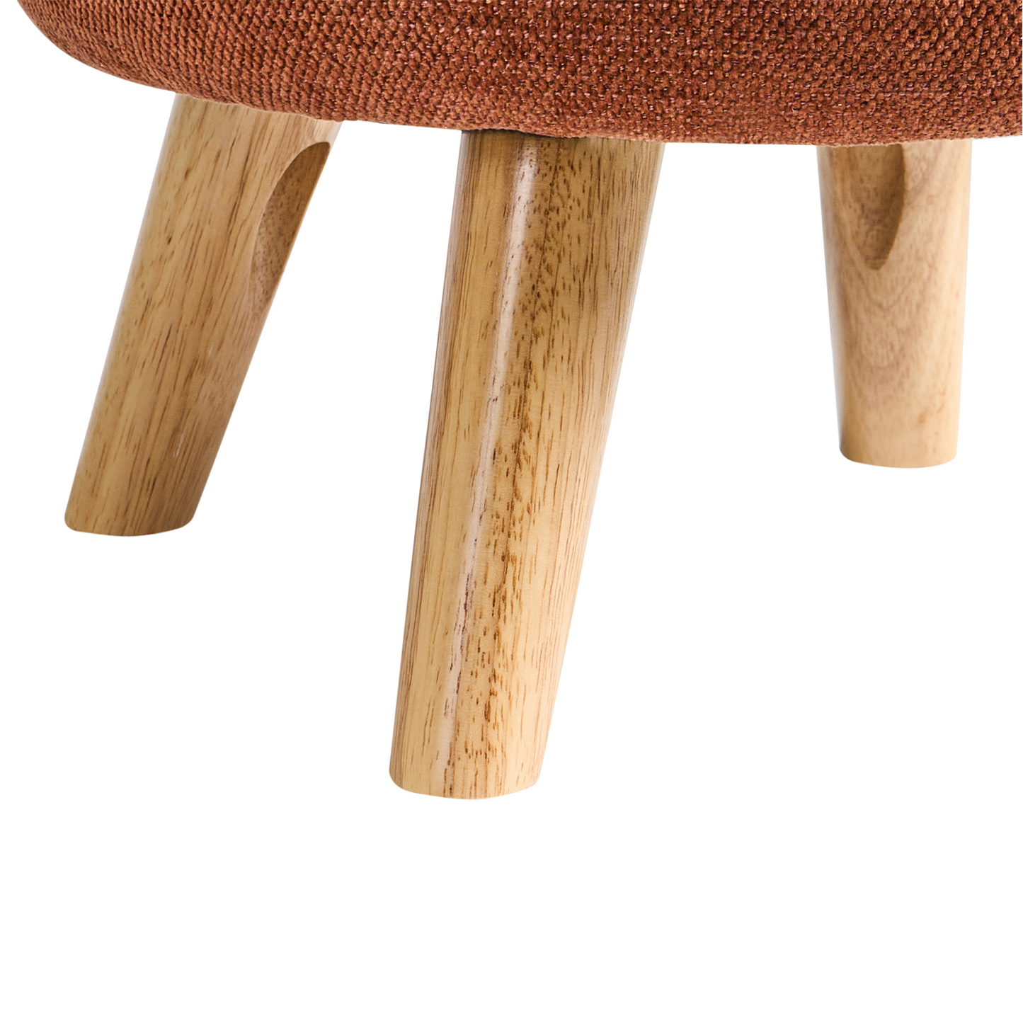 Pouffe Golden Brown Chenille Storage Stool 40 x 41cm