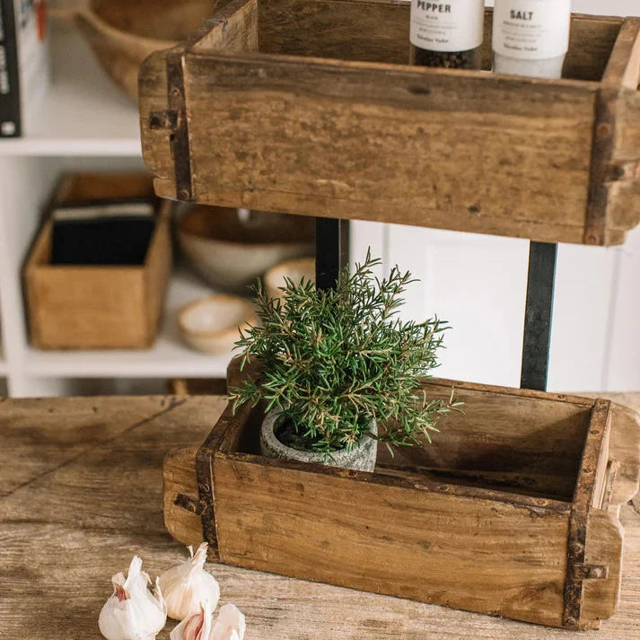 Wooden Brick Wooden Shelf Trays