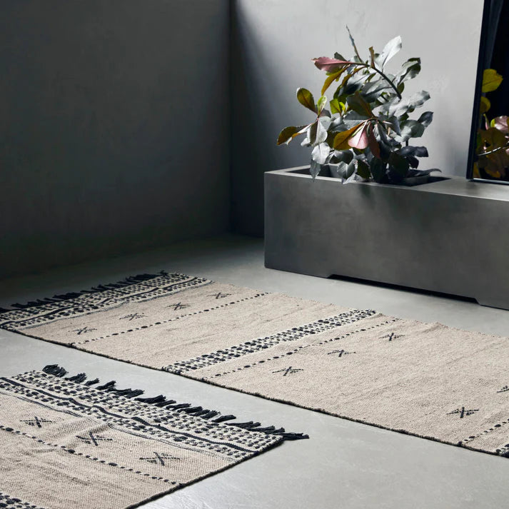 Scandi Wool and Cotton Rug