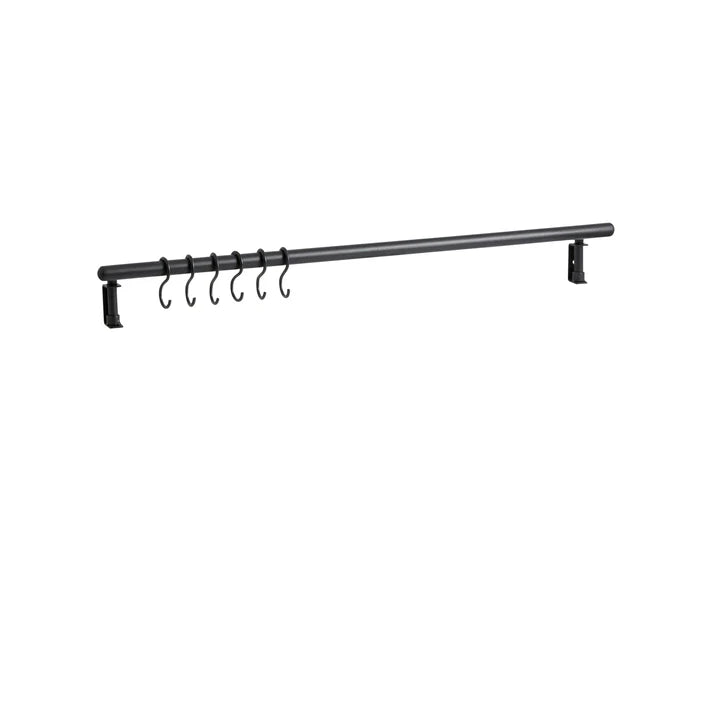 Black Metal Storage Rail