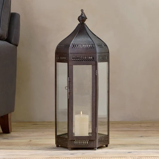 Floor Standing Lantern Candle Holder