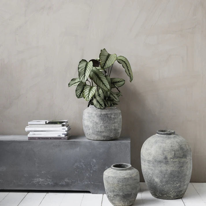 Rustic Concrete Vase