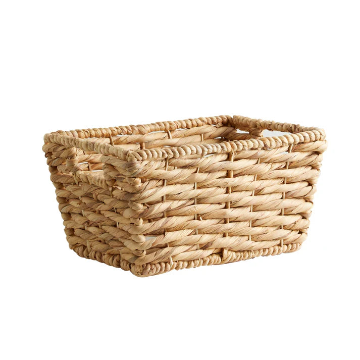 Handwoven Water Hyacinth Basket