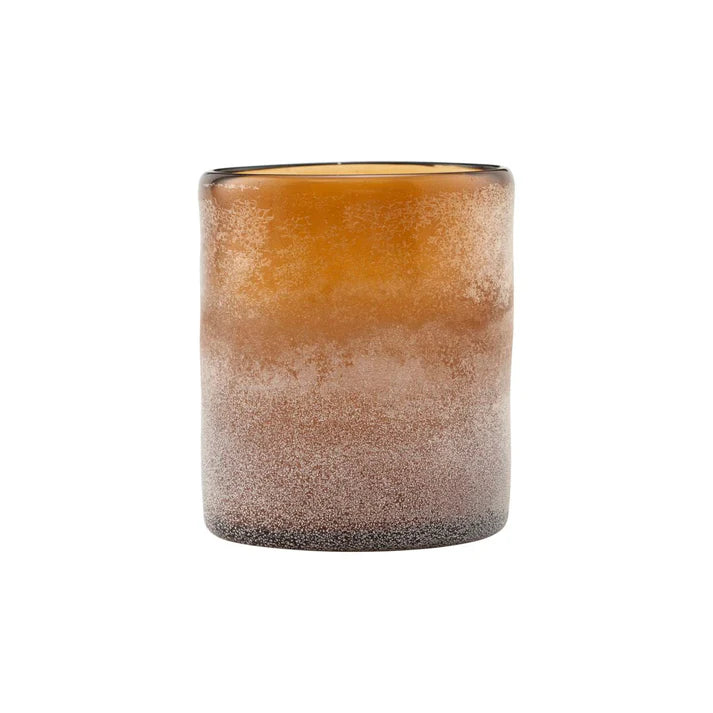 Mist Effect Ambler Glass Candle Holder