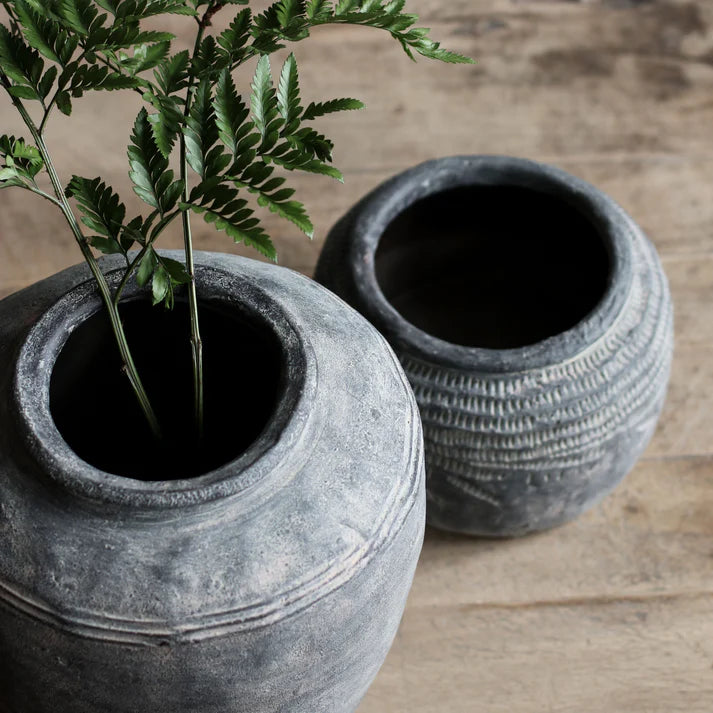 Rustic Concrete Vase