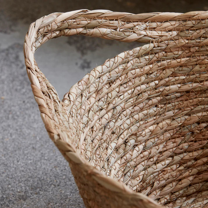 Natural Round Storage Basket